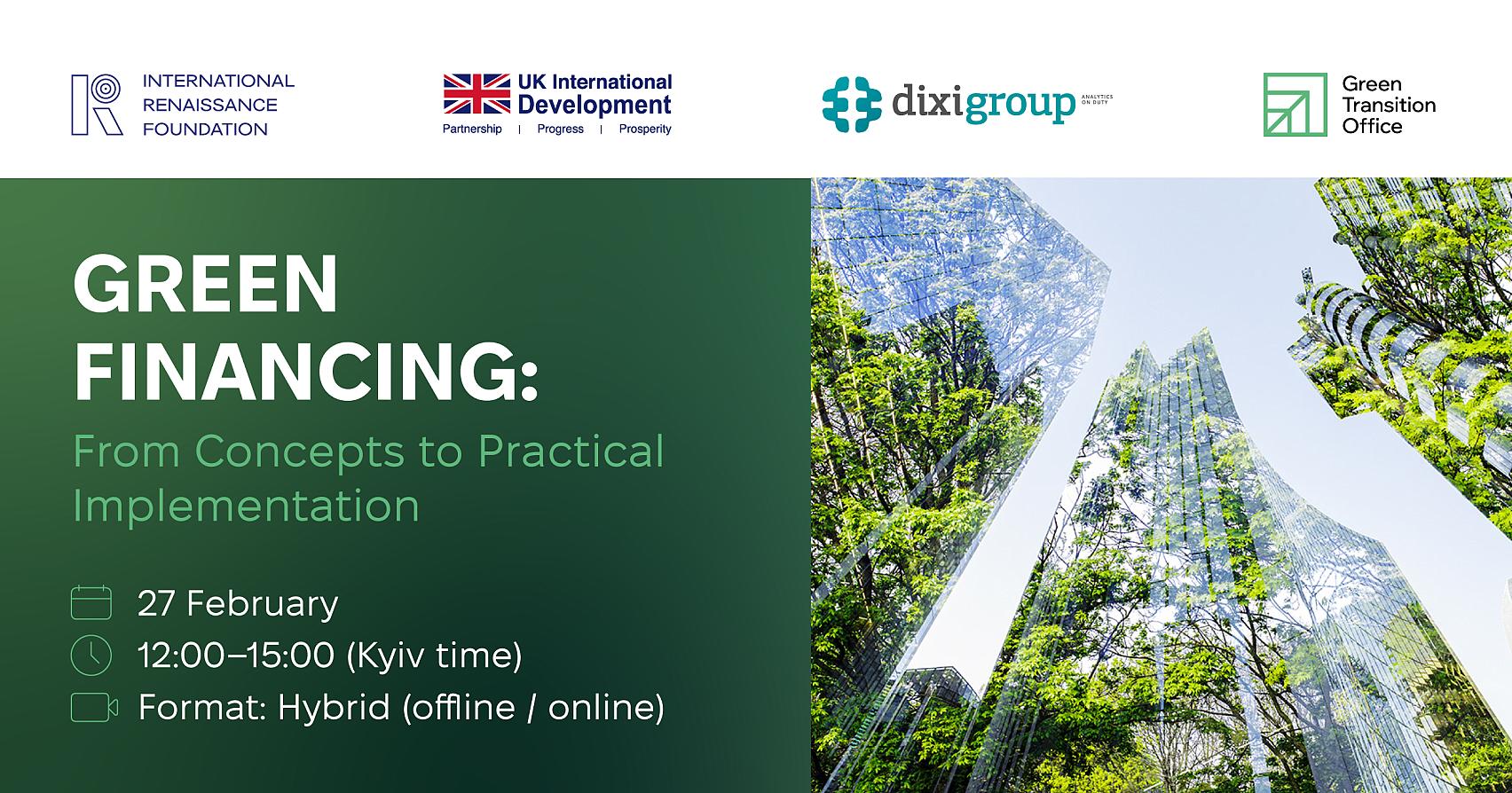 Green Finance: From Concepts to Practical Implementation