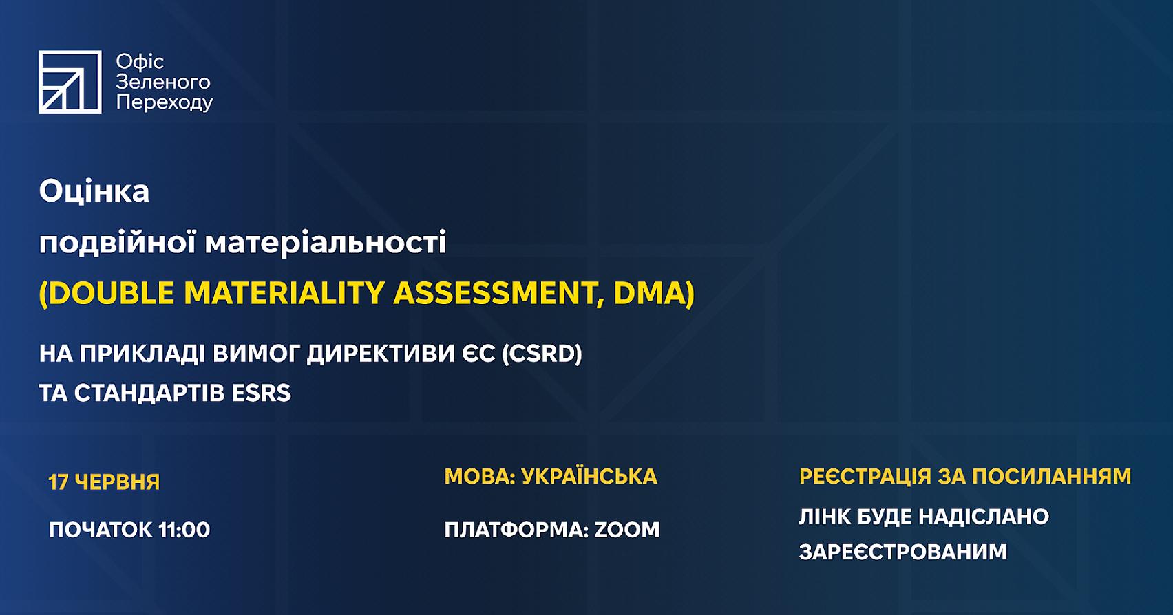 Як бізнесу оцінювати подвійну матеріальність за Європейськими стандартами?