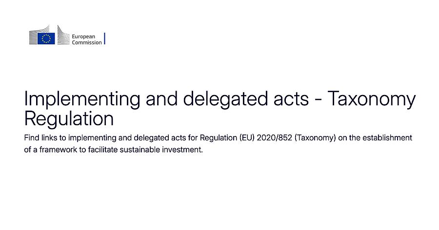 Європейська Комісія опублікувала для публічного обговорення проєкт змін до технічних критеріїв Таксономії ЄС